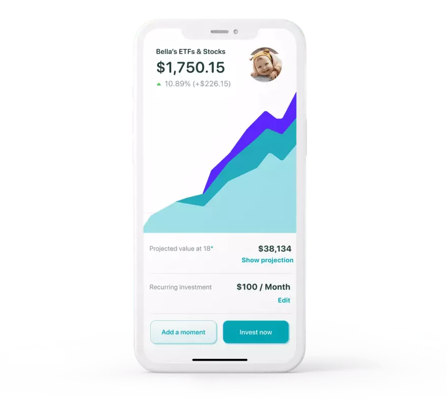 Screenshot of web and mobile app Early Bird
