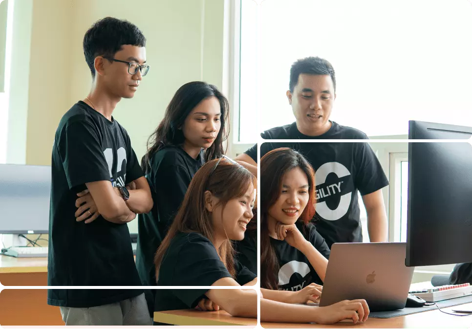 Office and employees of AgilityIO